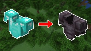 How to Upgrade to Netherite Gear in Minecraft 121 [upl. by Codd]