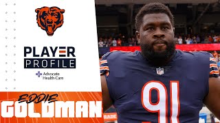 Eddie Goldman Being away from the game intensified my love  Player Profile  Chicago Bears [upl. by Amadeus485]