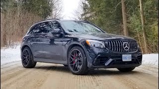 2019 AMG Mercedes GLC 63s Review  Compact SUV with Turbo V8 [upl. by Notyap26]