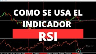 ¿Como se usa el indicador RSI 😎 RSI trading [upl. by Dis]