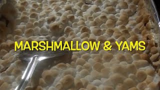 Marshmallow Yam Recipe 🍠👌 [upl. by Eimmot]