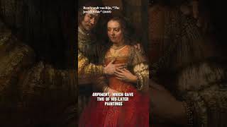 How did Rembrandt make gold ✨glow✨ in “The Night Watch” 1642 arthistory art painting history [upl. by Riana]