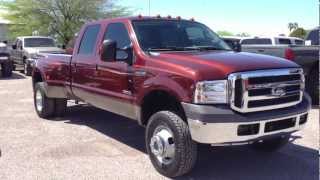 2006 Ford F350 Diesel Dually 4x4 Wheel Kinetics [upl. by Ahtibat]