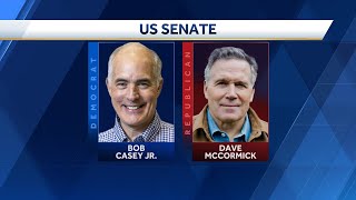 Recount starts in Pennsylvania US Senate race between Casey McCormick [upl. by Namyaw]