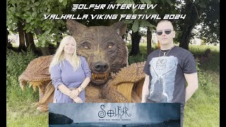 Solfyr Interview  Valhalla Viking Festival 2024 [upl. by Stace]