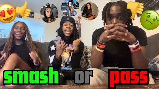 SMASH OR PASSRATE INFLUENCERSCELEBRITIES EDITION WITH ZayGxng [upl. by Benedicto]