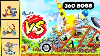 The Catapult 2  level 360 using Rail Gun  ENERGY Catapult amp dual missile launcher [upl. by Chak]