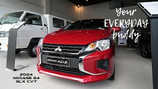 2024 MIRAGE G4 GLX CVT  YOUR EVERYDAY BUDDY  CAR REVIEW [upl. by Eiramlatsyrk]