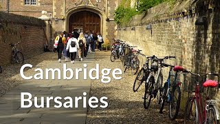 Bursaries at Cambridge University [upl. by Asirram181]