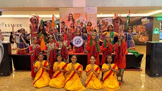 DP DANCE ACADEMY STUDENTS PERFORMING AT Infinity ￼mall in Andheri amp Malad [upl. by Jauch]