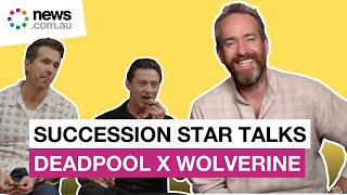 Succession star Matthew Macfadyen talks Deadpool X Wolverine [upl. by Quinlan]