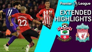 Southampton v Liverpool  PREMIER LEAGUE EXTENDED HIGHLIGHTS  4519  NBC Sports [upl. by Atsylac]