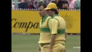 Vensarkar bowled by Matthews for 41 MCG 1986 [upl. by Aire]