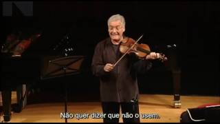 Vídeo 5  Pinchas Zukerman Violin Masterclass [upl. by Daus]