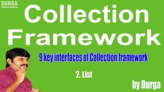 9 key interfaces of Collection framework  ii List [upl. by Philemon]