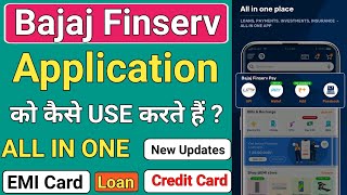 How to use Bajaj Finserv Application [upl. by Kolosick]