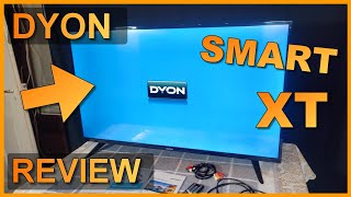 Aufbau Einrichtung amp Features DYON Smart XT Full HD Fernseher Smart 43 XT [upl. by Alemahs220]