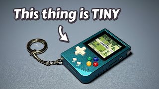 RG Nano The Keychain Handheld  Unboxing  Quick size comparison  First power on [upl. by Threlkeld]