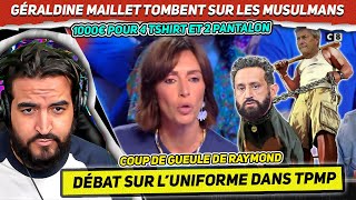 Débat sur luniforme dans TPMP Géraldine Maillet et Gilles Verdez tombent sur les Musulmans [upl. by Lenette]