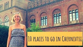 10 things TO DO in CHERNIVTSI Ukraine [upl. by Chun]