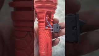 Repairing Rorch Rechargeable Battery🔋shortvideo shortfeed torch [upl. by Tfat]