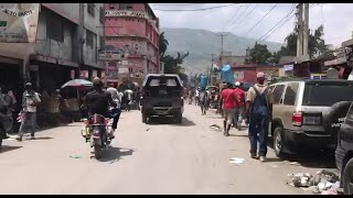 Portauprince Portail Leogane Rue des Casernes Rue Jean Jacques [upl. by Rebmat749]