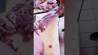 How to Quickly Split a Whole Piece of Pork 1 [upl. by Inness]