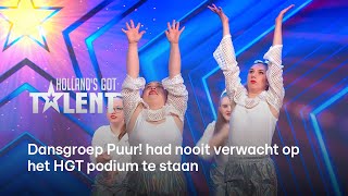 Chantal Janzen laat DROMEN uitkomen voor dansgroep PUUR  Hollands Got Talent [upl. by Eerised]