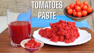 FRESH TOMATO PASTE  HOME MADE TOMATOES PASTE  HOW TO MAKE TOMATO PASTE BY LEAH SCREEN leahscreen [upl. by Ididn610]