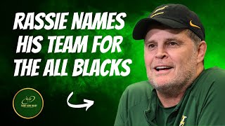 Springbok Team Named For All Blacks Test At Ellis Park [upl. by Lyns754]