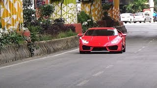 Lamborghini Huracan LP5802  PURE V10 SOUNDS [upl. by Atterual]