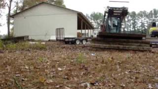 Takeuchi TL150 skid steer stacking mats [upl. by Gingras]