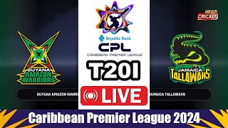 CPL 2024 Live  Amazon vs Tallawahs 1st Match Live  Cricket 24 [upl. by Londoner]