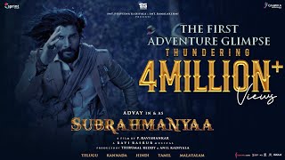 Subrahmanyaa Glimpse  The First Adventure  Advay  Ravishankar  Rubal  Ravi Basur  SG Movies [upl. by Sharma]