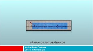 Fármacos Antiarrítmicos  Farmacología Terapéutica [upl. by Senaj384]