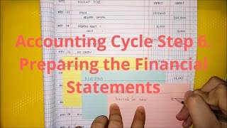 Basic Accounting  Accounting Cycle Step 6 Statement of Cash Flows Part 1 [upl. by Namas]