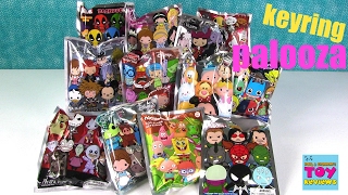 Figural Keyring Palooza Disney Villains Nickelodeon Marvel DC Blind Bag Opening  PSToyReviews [upl. by Leidba]