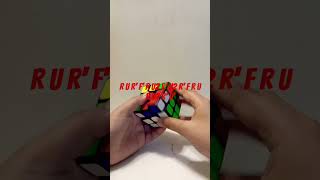 Ra perm algorithm right handed version cubealgorithms cubing rubikscube shorts [upl. by Namaan]