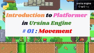 Introduction to Platformer in Ursina Engine in Python  1 Movement [upl. by Bui]