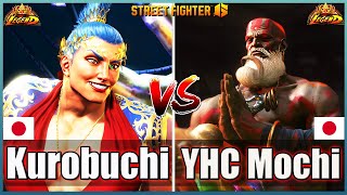 Street Fighter 6 🔥 Kurobuchi Marisa 2 Vs YHC Mochi DHALSIM 2 🔥Best Ranked Match🔥 [upl. by Eaves614]