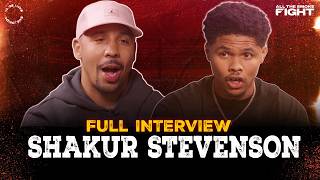 Shakur Stevenson Opens Up About Public Criticism Tank Davis Fight Protecting Your 0  ATS Fight [upl. by Pytlik242]