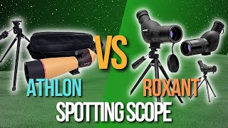 🌤️Athlon Optics Spotting Scope VS ROXANT Spotting Scopes  Which Spotting Scope is the Best [upl. by Teik]