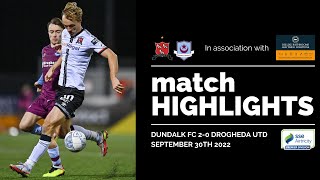 Highlights  Dundalk FC 20 Drogheda United [upl. by Yeargain]