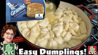 Shortcut Chicken and Dumplings  Mamas Old Fashioned Southern Comfort Food Recipes [upl. by Thun]