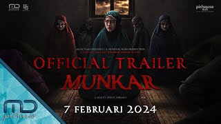 Munkar  Official Trailer  7 Februari 2024 di Bioskop [upl. by Alrahs]