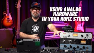 How to Use Analog Outboard Hardware in Your Home Studio  Universal Audio Warm Audio Pro Tools [upl. by Lockhart406]