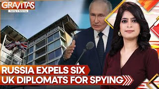 Russia accuses British diplomats of spying  Gravitas  World News  WION [upl. by Aminta]