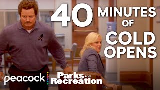 40 Minutes of the BEST Parks and Rec Cold Opens  Parks and Recreation [upl. by Angelika]