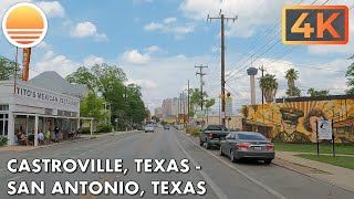 Castroville Texas to San Antonio Texas Drive with me on a Texas highway [upl. by Braeunig]