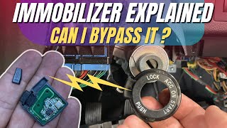 How Immobilizer Works  Transponder Chip Immobilizer Components How to Bypass Immobilizer [upl. by Idoux]